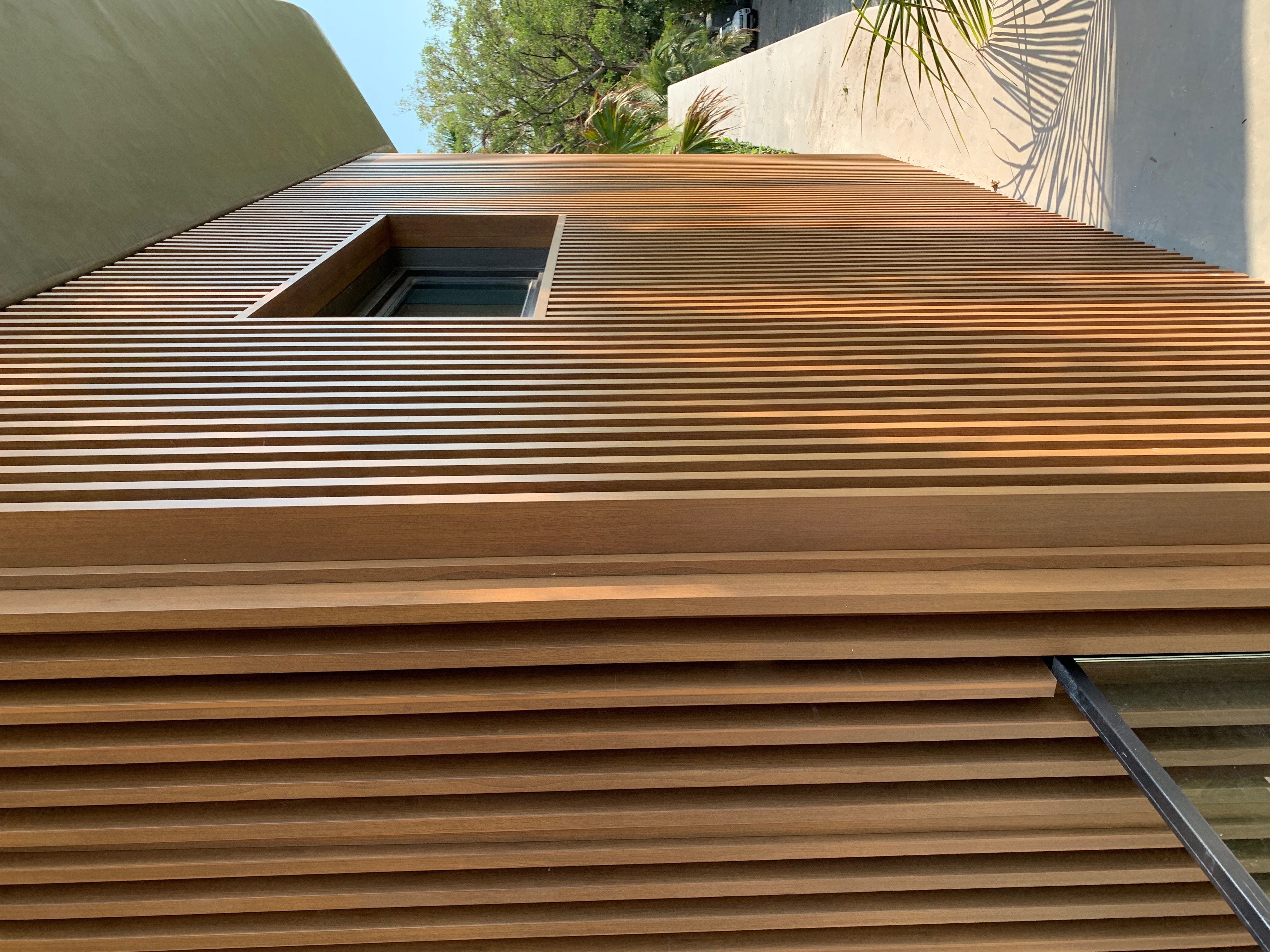 Exterior Slat Cladding