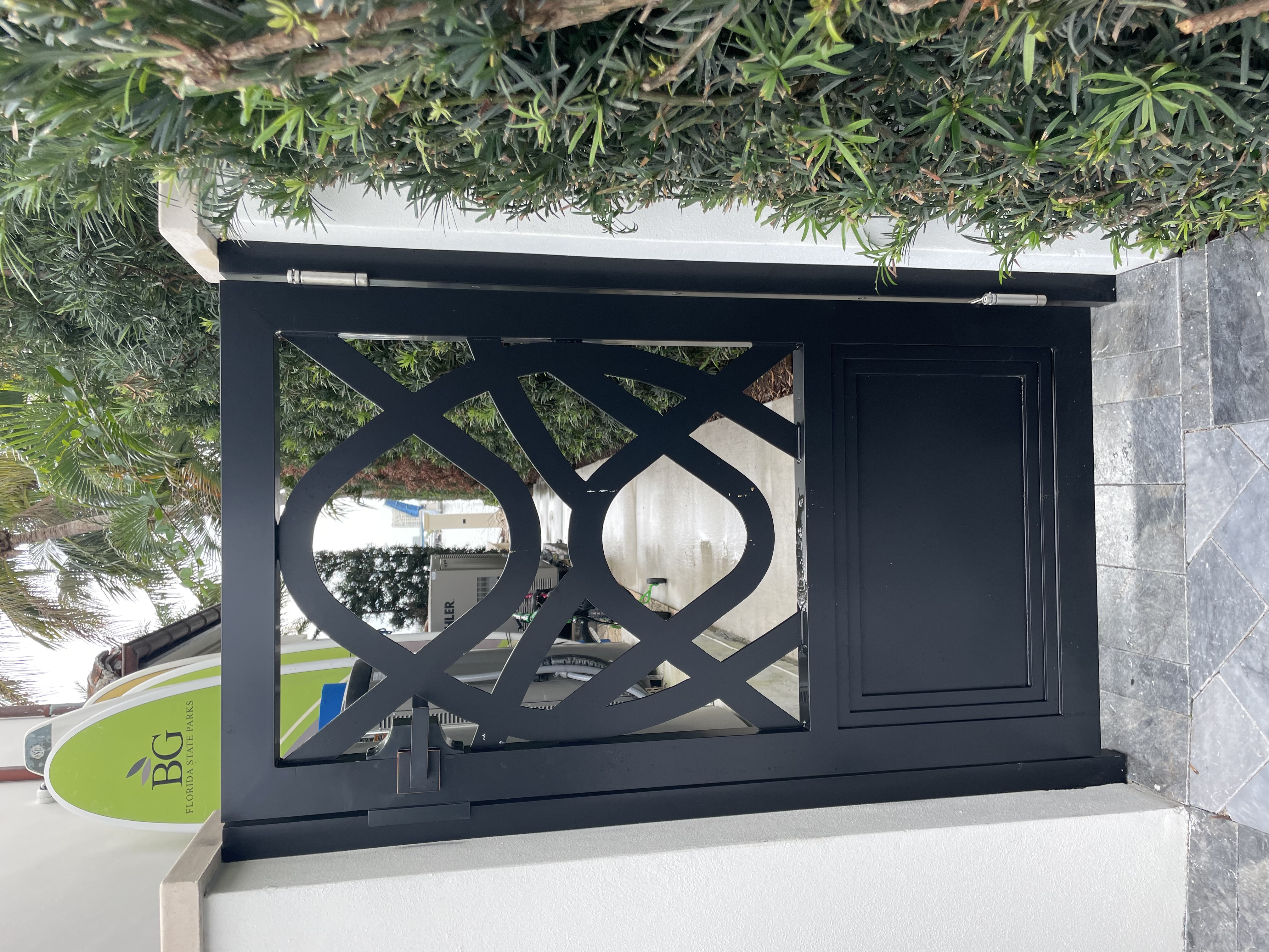 Custom Decorative Artistic Pedestrian Gate