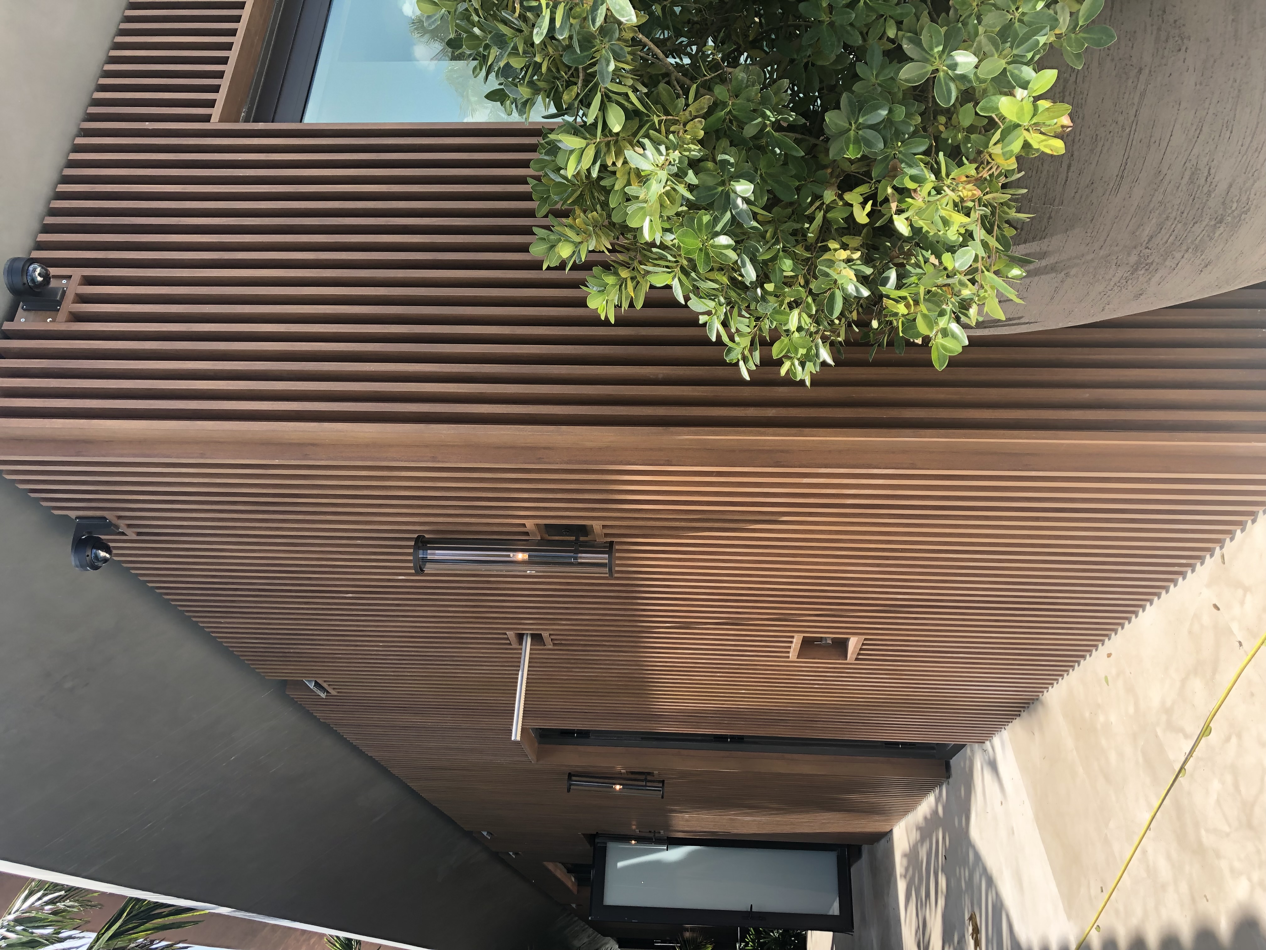 Custom Metal Wood-Finish Cladding