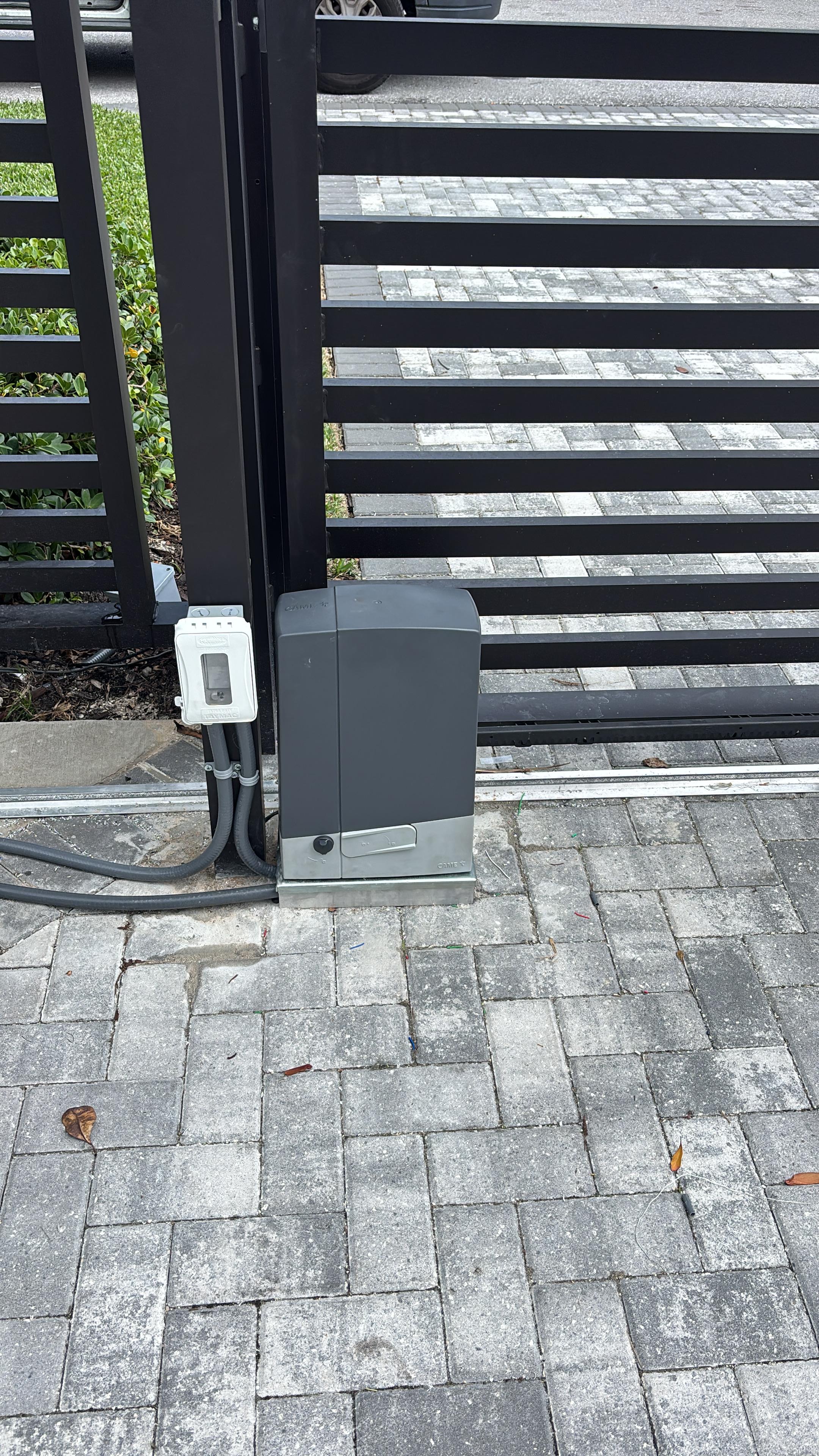 Sliding Gate Motor Installation